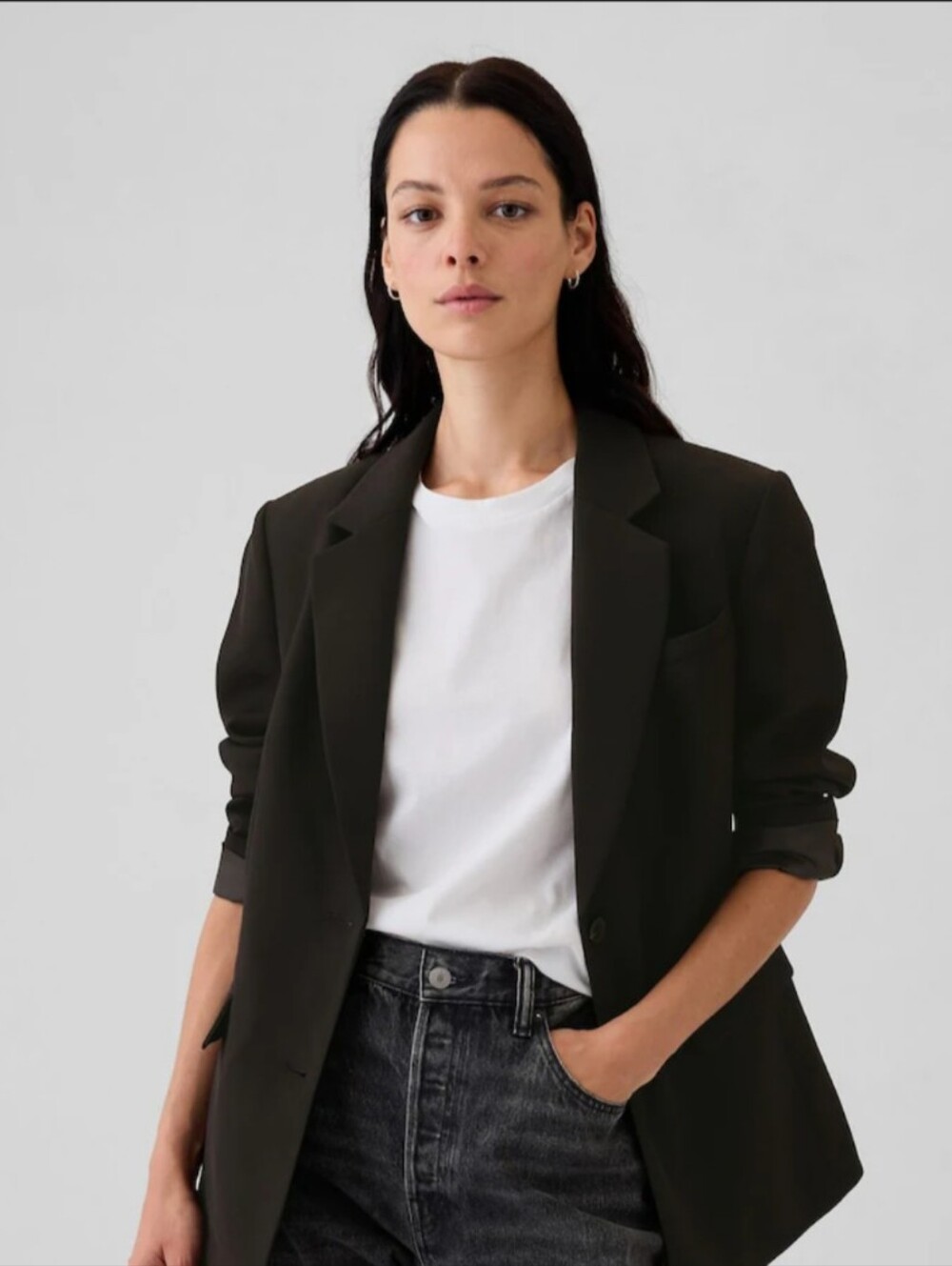 Gap Women's Oversized Boyfriend Blazer Size Medium